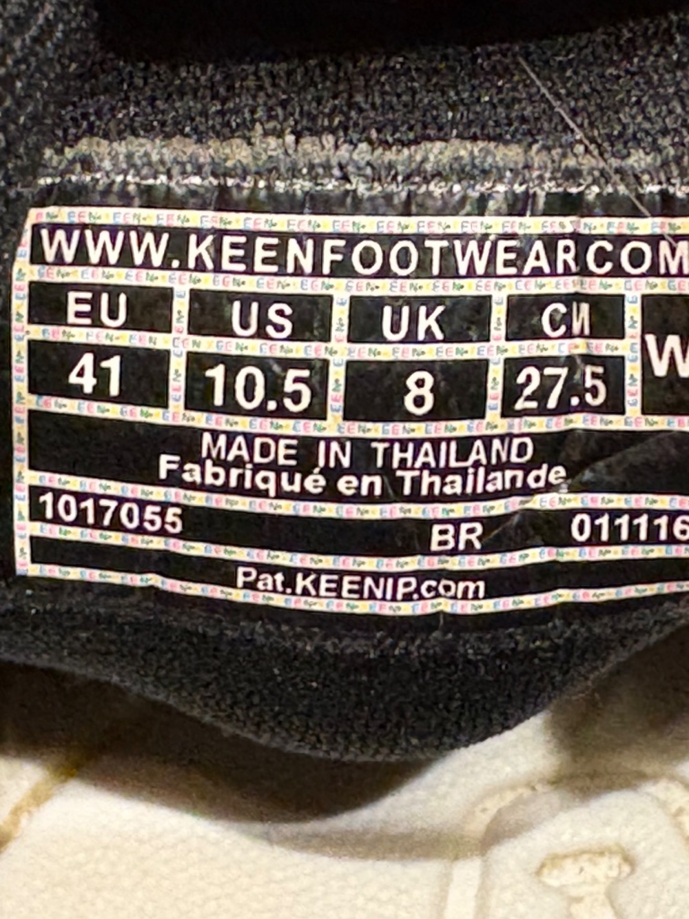 Keen Uneek O2 Black White Corded Water Shoes Sandals Women's 10.5 Mens 8.5 EU 41 - Picture 5 of 12